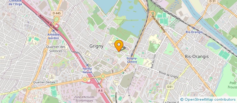 localisation de l'entreprise MADAME FATOUMATA NIAKATE  GRIGNY