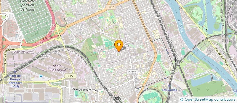 localisation de l'entreprise MADAME FATOUMATA NIANE  THIAIS