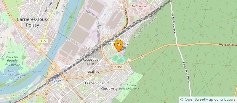 localisation de l'entreprise MADAME FATOUMATA PARIS  POISSY