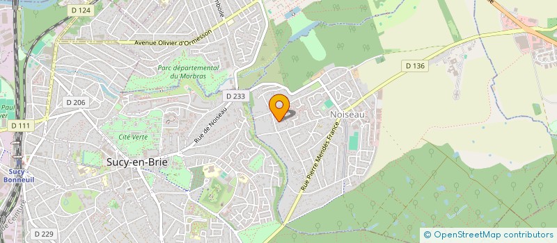 localisation de l'entreprise MADAME FATOUMATA SACKO  NOISEAU