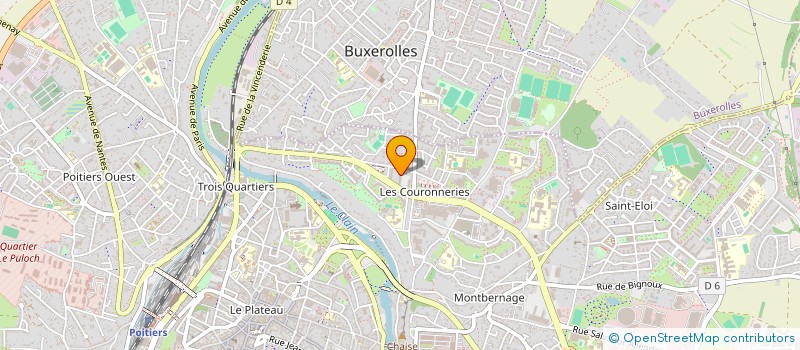 localisation de l'entreprise MADAME FATOUMATA SAVANE  POITIERS