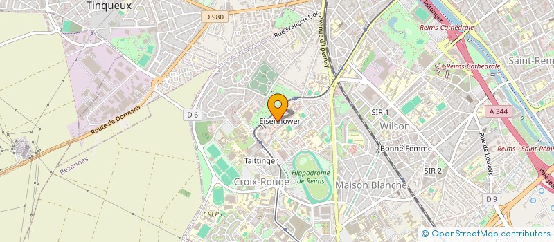 localisation de l'entreprise MADAME FATOUMATA SAVANE  REIMS