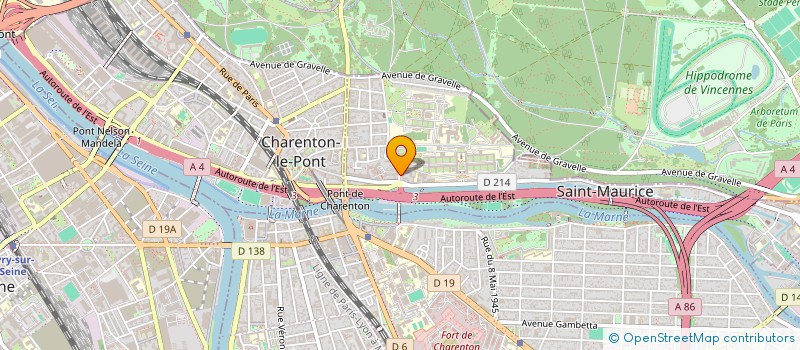 localisation de l'entreprise MADAME FATOUMATA SOUARE  SAINT-MAURICE