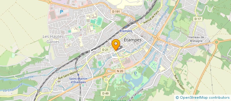 localisation de l'entreprise MADAME FATOUMATA SOUMARE à ETAMPES