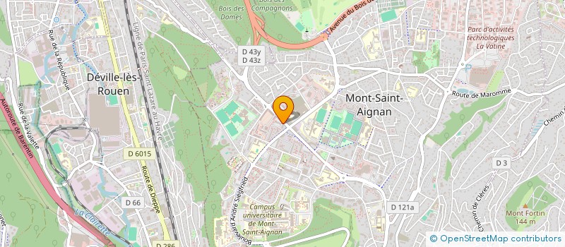 localisation de l'entreprise MADAME FATOUMATA TOURE à MONT-SAINT-AIGNAN