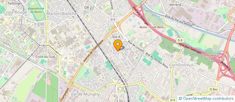 localisation de l'entreprise MADAME FATOUMATA TOURE  REIMS