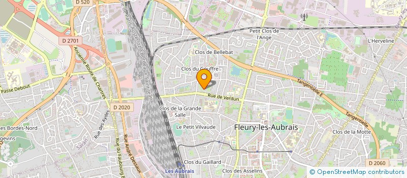 localisation de l'entreprise MADAME FATOUMATA TRAORE à FLEURY-LES-AUBRAIS