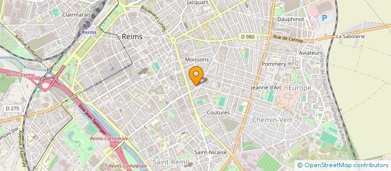 localisation de l'entreprise MADAME FATOUMATA TRAORE  REIMS