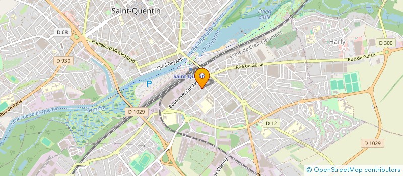localisation de l'entreprise MADAME FATOUMATA TRAORE à SAINT-QUENTIN