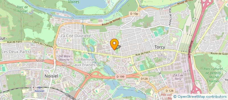 localisation de l'entreprise MADAME FATOUMATA TURE  TORCY