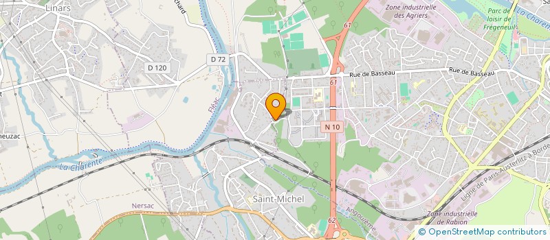 localisation de l'entreprise MADAME FATOUMATA YANSANE à ANGOULEME