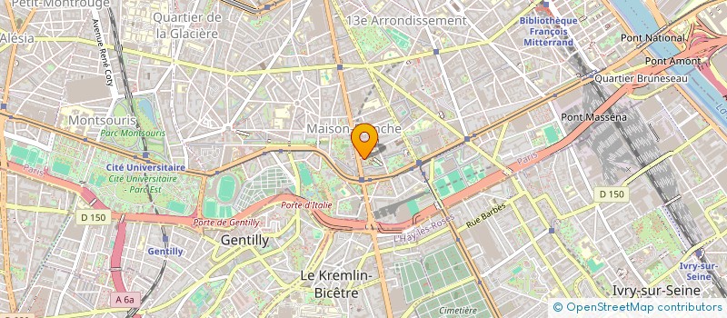 localisation de l'entreprise MADAME FATOUMATA YATERA  PARIS