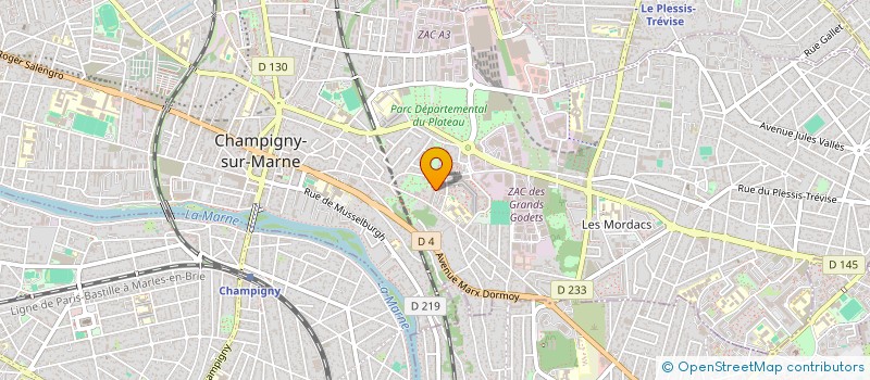 localisation de l'entreprise MADAME FATOUMODY TRAORE  CHAMPIGNY-SUR-MARNE