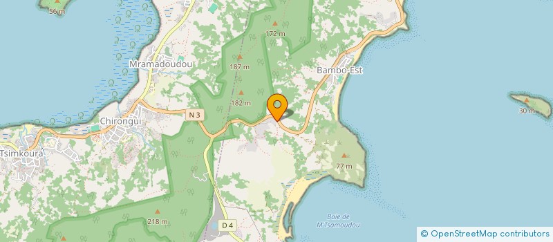 localisation de l'entreprise MADAME FATUMA ATTOUMANI MKADARA  BANDRELE