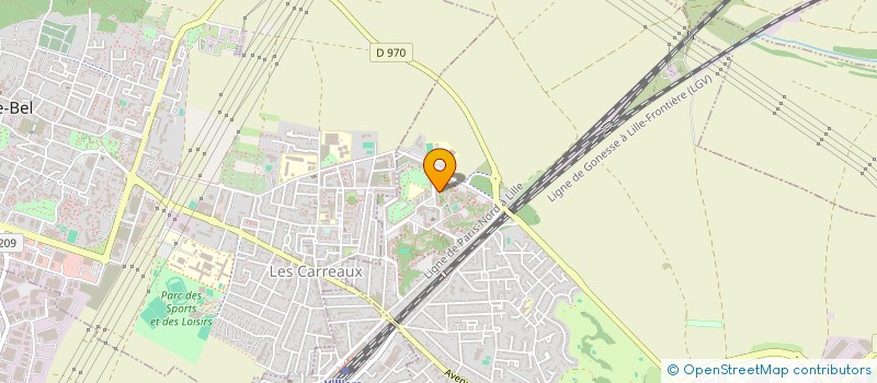 localisation de l'entreprise MADAME FATUMATA JOBARTEH SIMAGA à GONESSE