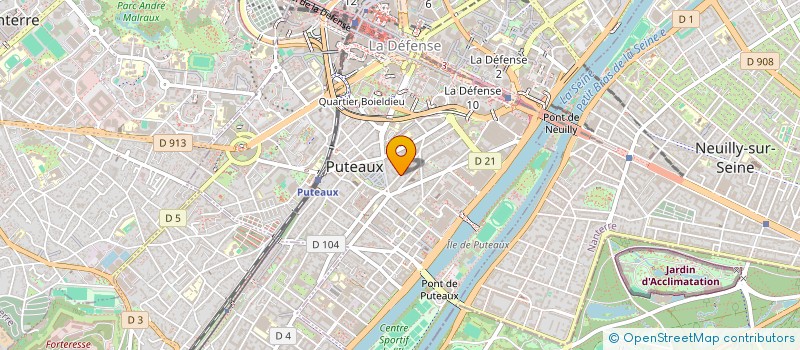 localisation de l'entreprise MADAME FAUSTA GEIGAITE  PUTEAUX