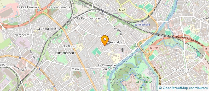 localisation de l'entreprise MADAME FAUSTINA ALATI à LAMBERSART