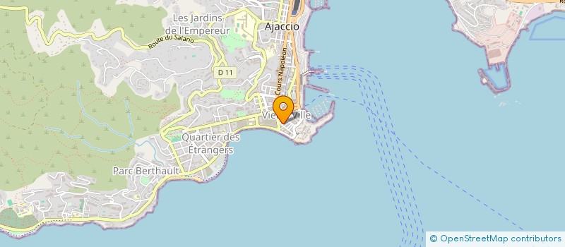 localisation de l'entreprise MADAME FAUSTINA BITTON à AJACCIO