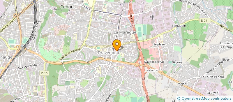 localisation de l'entreprise MADAME FAUSTINA OSEI  FLOIRAC