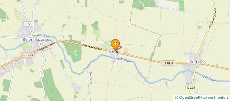 localisation de l'entreprise MADAME FAUSTINE ABIT  BETON-BAZOCHES