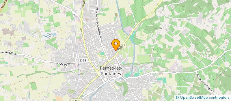 localisation de l'entreprise MADAME FAUSTINE BARBAROT  CAROMB