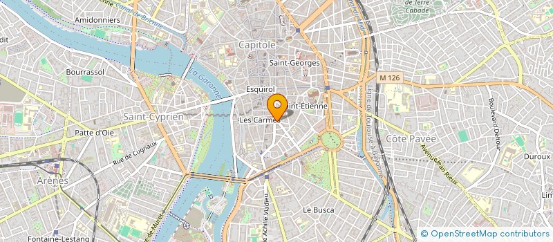 localisation de l'entreprise MADAME FAUSTINE BARBIER  TOULOUSE