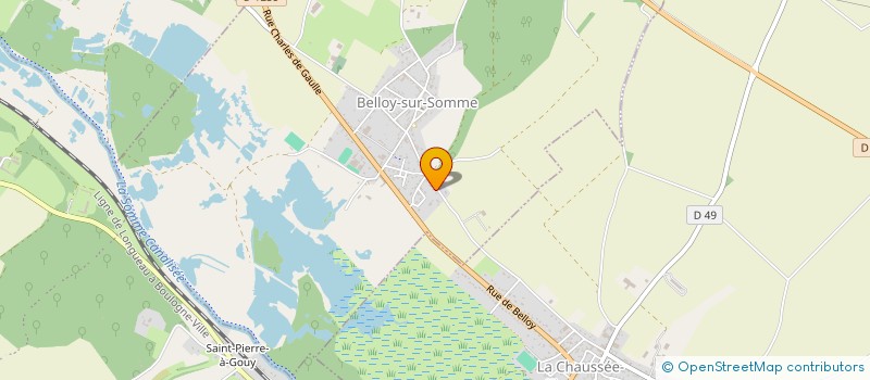 localisation de l'entreprise MADAME FAUSTINE BARERE  LA CHAUSSEE-TIRANCOURT