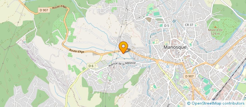 localisation de l'entreprise MADAME FAUSTINE BARTHALOT à MANOSQUE
