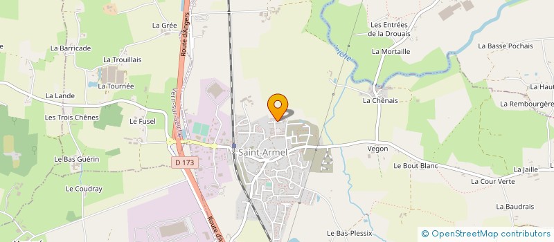 localisation de l'entreprise MADAME FAUSTINE BREMOND  BOURGBARRE