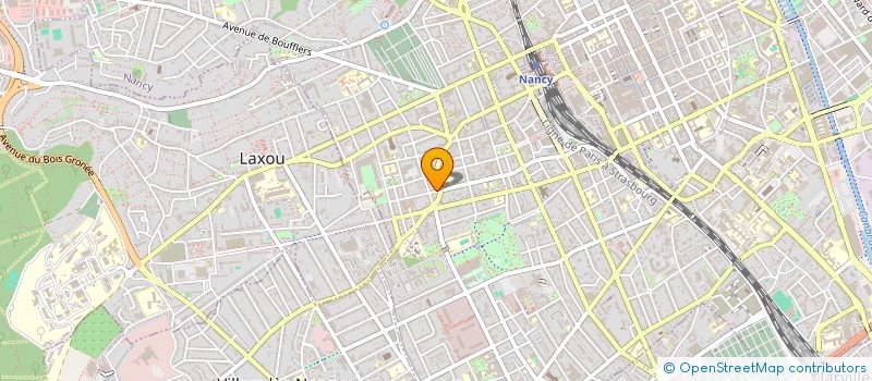 localisation de l'entreprise MADAME FAUSTINE BROUANT  NANCY