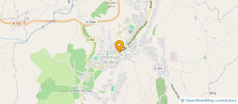 localisation de l'entreprise MADAME FAUSTINE CAPUANO  VILLENEUVE-DE-BERG