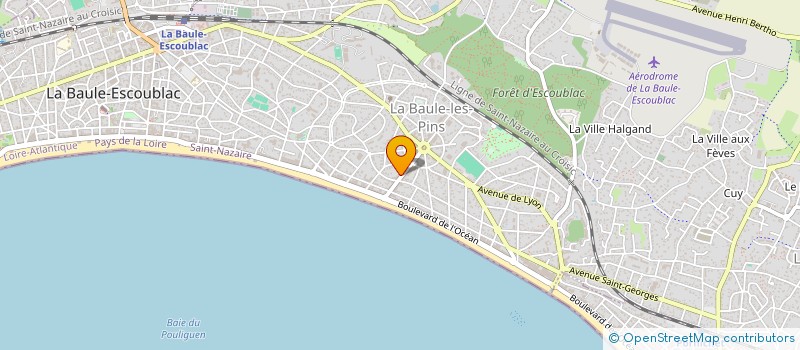 localisation de l'entreprise MADAME FAUSTINE COMPS  LA BAULE-ESCOUBLAC