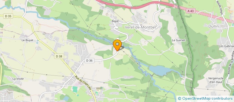 localisation de l'entreprise MADAME FAUSTINE DAMBLE  SAINTE-MARIE-D'ALVEY