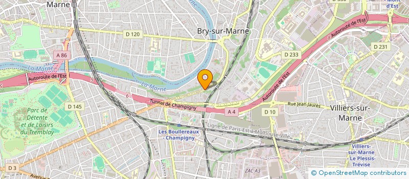 localisation de l'entreprise MADAME FAUSTINE DARMAGNAC à BRY-SUR-MARNE