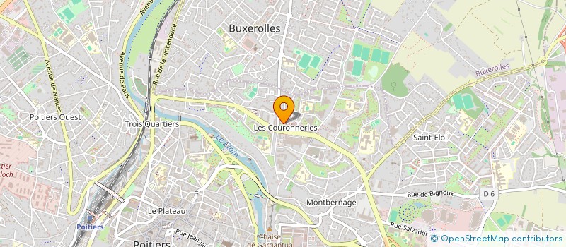 localisation de l'entreprise MADAME FAUSTINE FAIDY  POITIERS