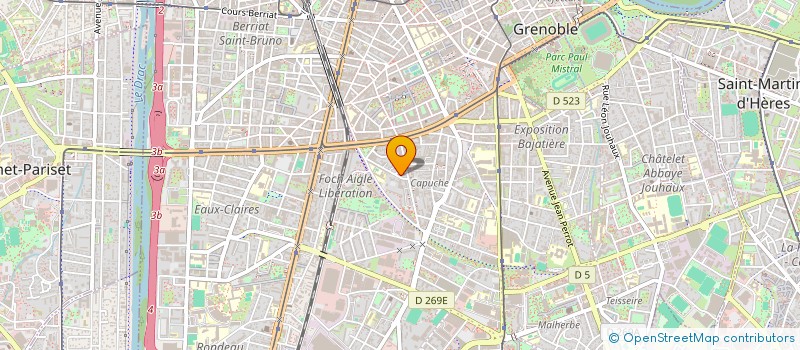 localisation de l'entreprise MADAME FAUSTINE FRANCESCHINI à GRENOBLE