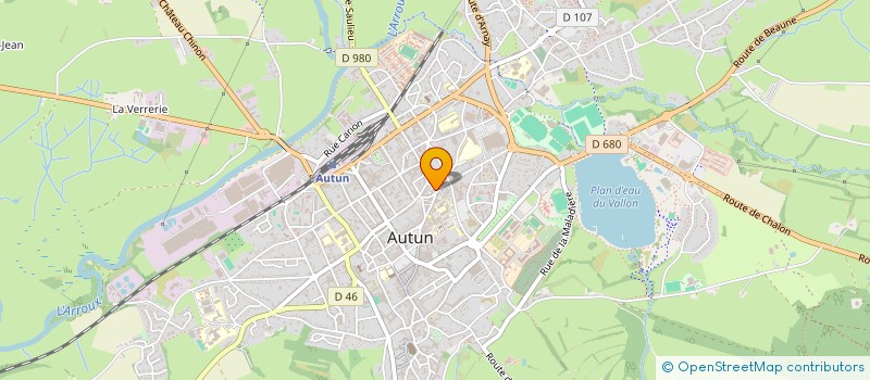 localisation de l'entreprise MADAME FAUSTINE GODILLOT  AUTUN