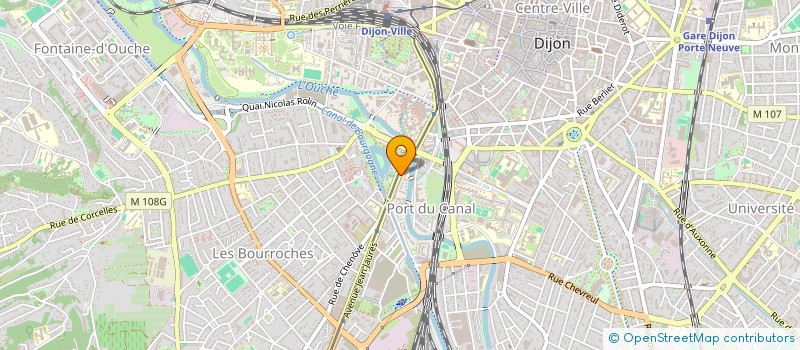 localisation de l'entreprise MADAME FAUSTINE GUEGAN  DIJON