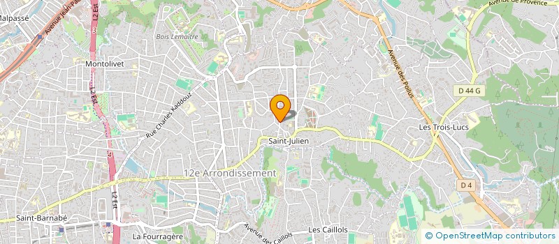 localisation de l'entreprise MADAME FAUSTINE GUENOUN FERRER  MARSEILLE