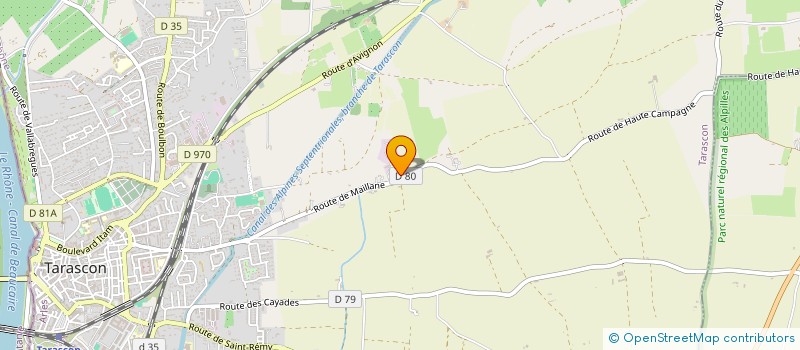 localisation de l'entreprise MADAME FAUSTINE GUIGUE  TARASCON