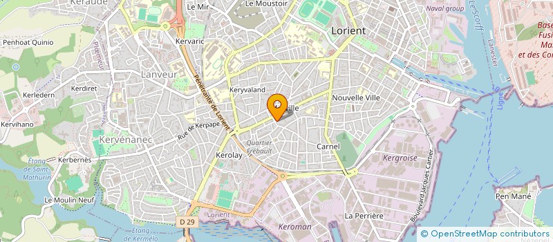 localisation de l'entreprise MADAME FAUSTINE HAMOUM à LORIENT