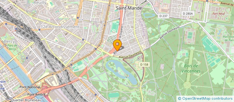 localisation de l'entreprise MADAME FAUSTINE JACQUES à SAINT-MANDE