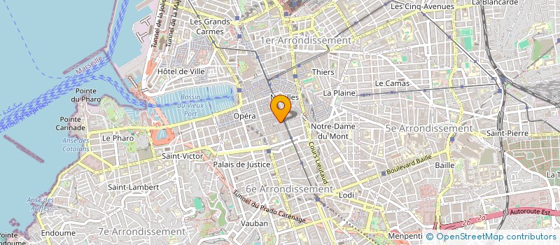 localisation de l'entreprise MADAME FAUSTINE KARAMANI  MARSEILLE