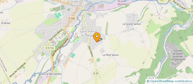 localisation de l'entreprise MADAME FAUSTINE LECOCQ  VIRE NORMANDIE