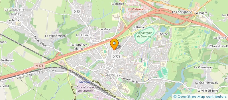 localisation de l'entreprise MADAME FAUSTINE LOREAU à SAVENAY