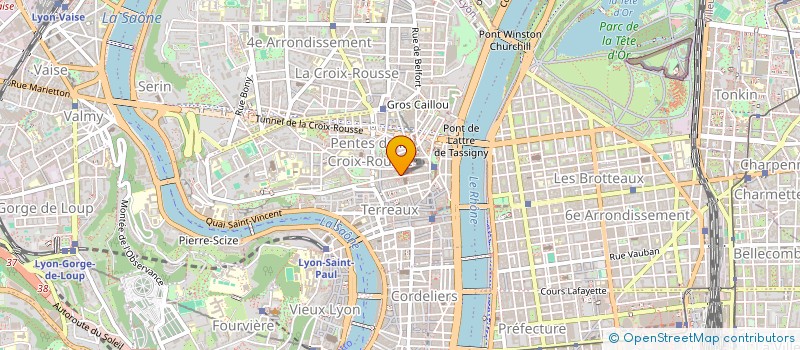 localisation de l'entreprise MADAME FAUSTINE MEROT à LYON