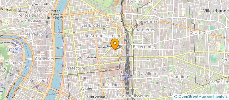 localisation de l'entreprise MADAME FAUSTINE MUNOZ  LYON