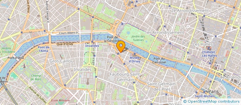 localisation de l'entreprise MADAME FAUSTINE NUSSE  PARIS