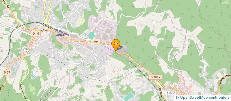 localisation de l'entreprise MADAME FAUSTINE QUILES  SARLAT-LA-CANEDA