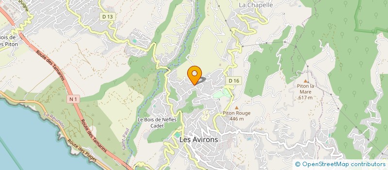 localisation de l'entreprise MADAME FAUSTINE RIBOT  LES AVIRONS